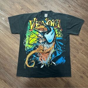 Vintage Venom Returns AOP All Over Print Single Stich T-Shirt Boot Men's Size L